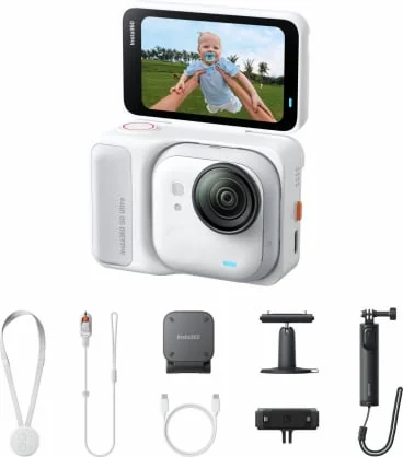 Veiksmo kamera Insta360 GO Ultra Creator Bundle Arctic White