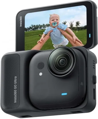 Veiksmo kamera Insta360 GO Ultra Standard Bundle Midnight Black