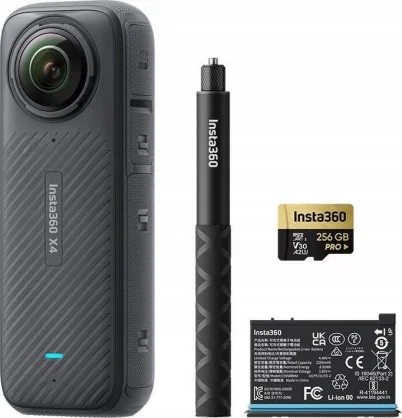 Veiksmo kamera Insta360 X4 Adventure Bundle