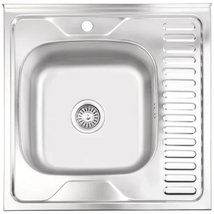 Virtuvės kriauklė AB Kitchen sink 600x600x0.6mm left surface