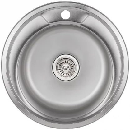 Virtuvės kriauklė AB Sink 49x49x18cm Silver
