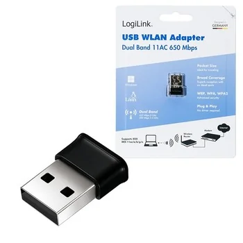 Wireless USB WLAN adapter, 11ac, 650 Mbit