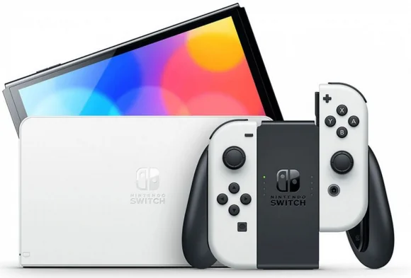 Žaidimų kompiuteris Nintendo Switch OLED Model White