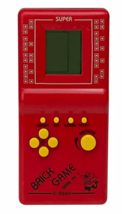 Žaidimų kompiuteris RoGer Electronic game Tetris Red