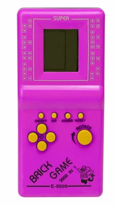 Žaidimų kompiuteris RoGer Electronic Tetris Pink