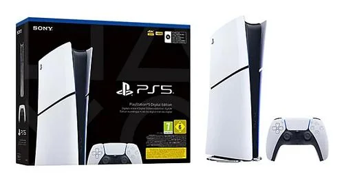 Žaidimų kompiuteris Sony Playstation 5 Digital (Model Group Slim) 825GB