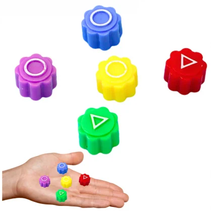 Žaislas LEAN Toys Dice For Playing Gonggi Hacele Squid Games Arcade Game 5pcs