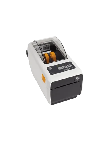 Zebra ZD411-HC, 12 dots/mm (300 dpi), RTC, USB, USB Host, BT (BLE), Ethernet, EPLII, ZPLII, kit (USB), white