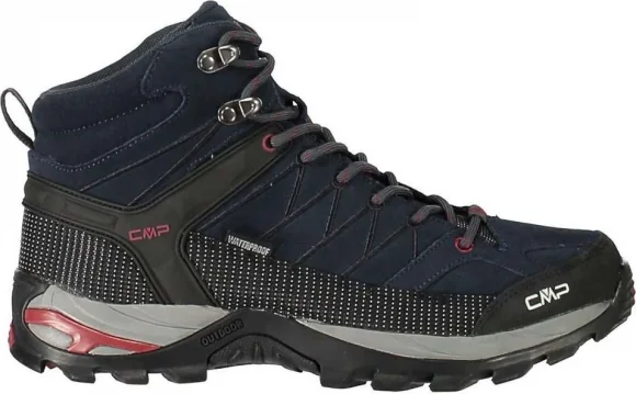 Žygio batai CMP Buty trekkingowe męskie CMP Rigel Mid Trekking Shoe Wp Asphalt/ Syrah r